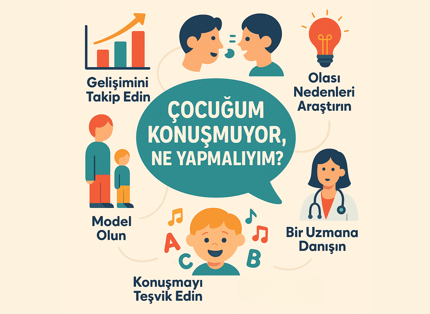 Çocuğum Konuşmuyor, Ne Yapmalıyım?